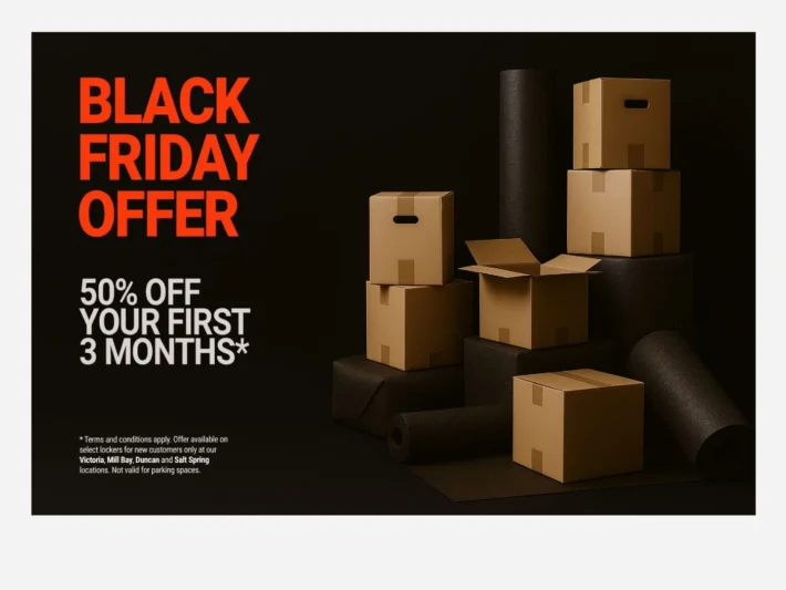 Black Friday Offer campaign by Pacific Rim Storage