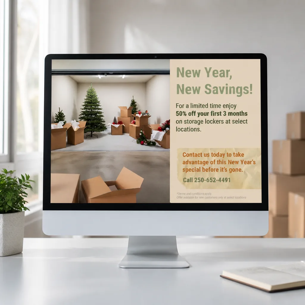 New Year, New Savings – Pacific Rim Storage Campaign New Year, New Savings – Pacific Rim Storage Campaign