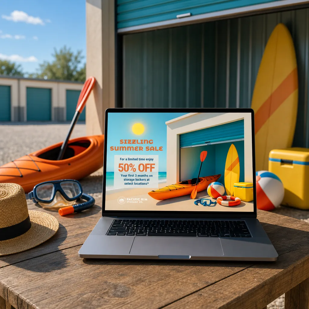 Sizzling Summer Sale – Pacific Rim Storage Campaign Sizzling Summer Sale – Pacific Rim Storage Campaign